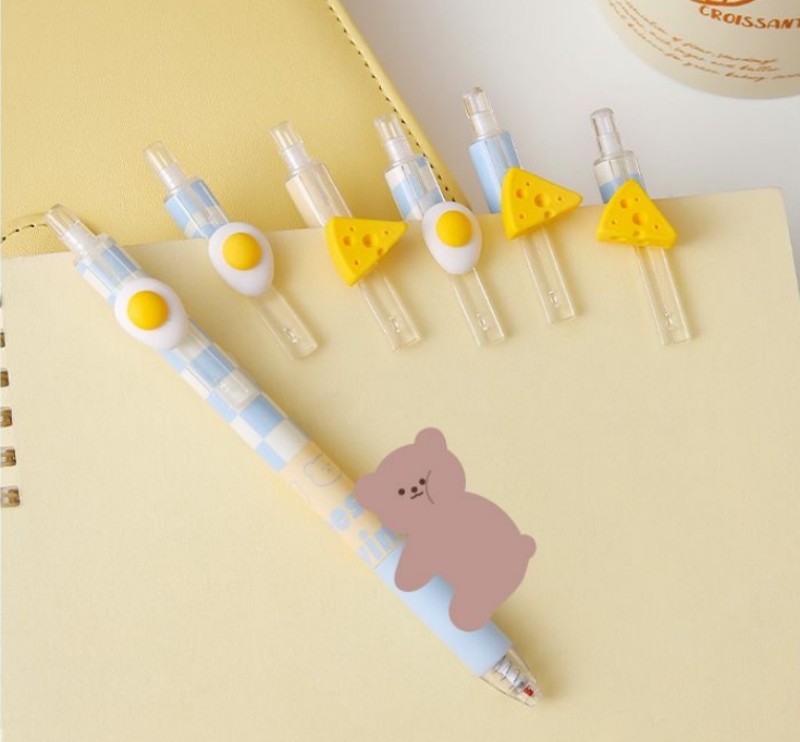 Sea Salt Cheese Cheese Press Neutral Pen Student Cute Girl Heart Girl ST Pen Tip