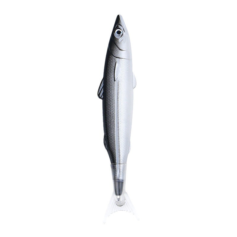 Creative and funny salted fish shaped ballpoint pens Ocean series ballpoint pen