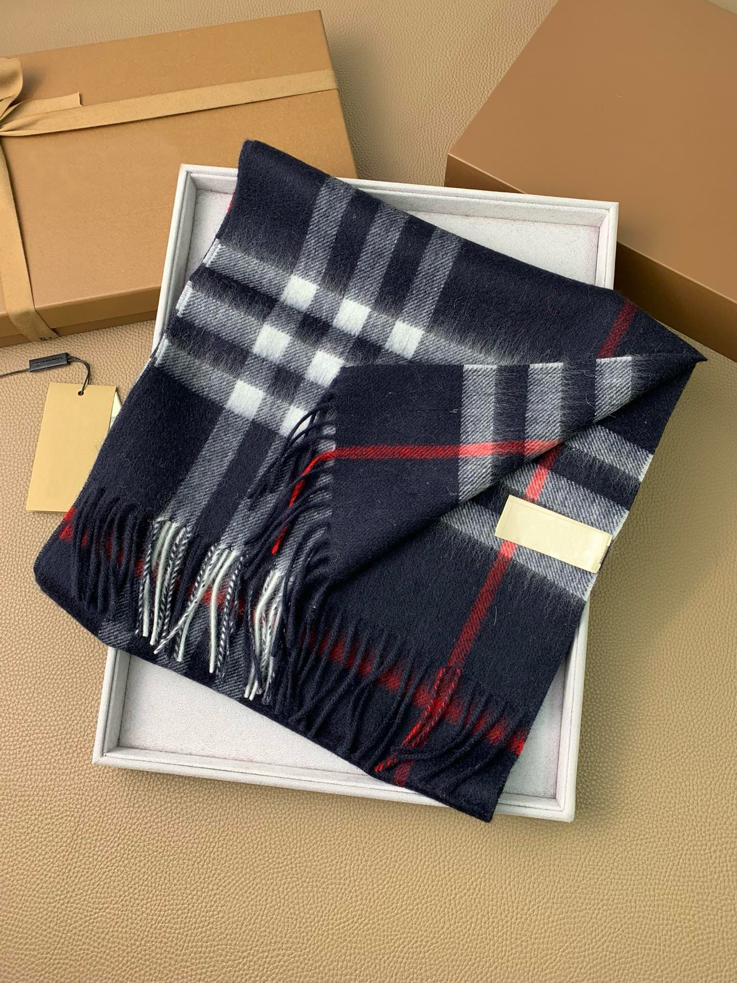 Women Men Cashmere Scarf Classic Plaid designer Scarves Soft Touch Warm Wraps With Tags Autumn Winter Long Shawls 180-30cm