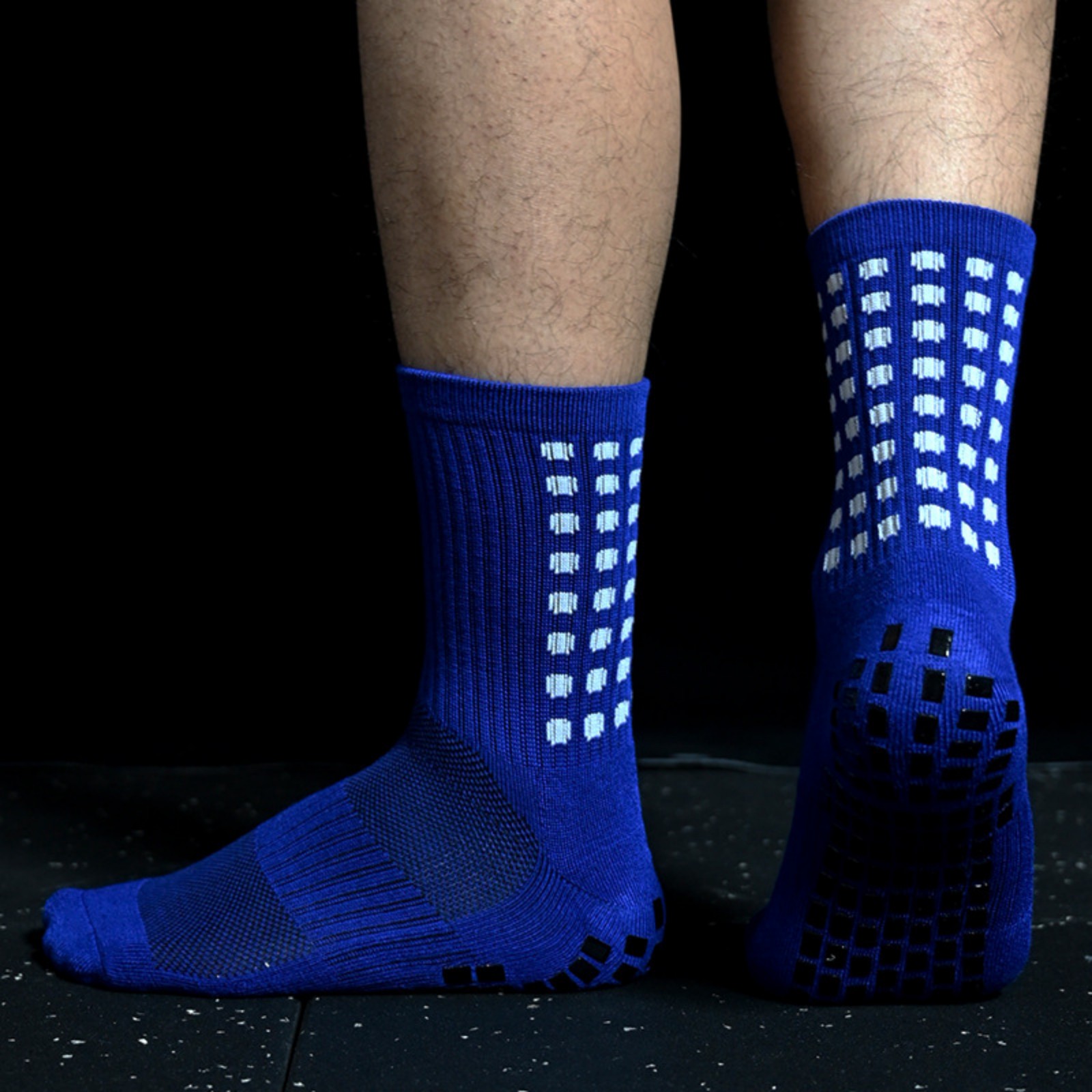 Calcetines de agarre para hombre, calcetines antideslizantes de fútbol, almohadillas antideslizantes para fútbol, baloncesto, calcetines deportivos