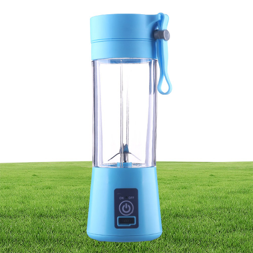 Juicer électrique portable 4 Blender Rechargeable USB Fruit Vegetable Tools Personal Blender 380ml Outdoor Juicers8272913