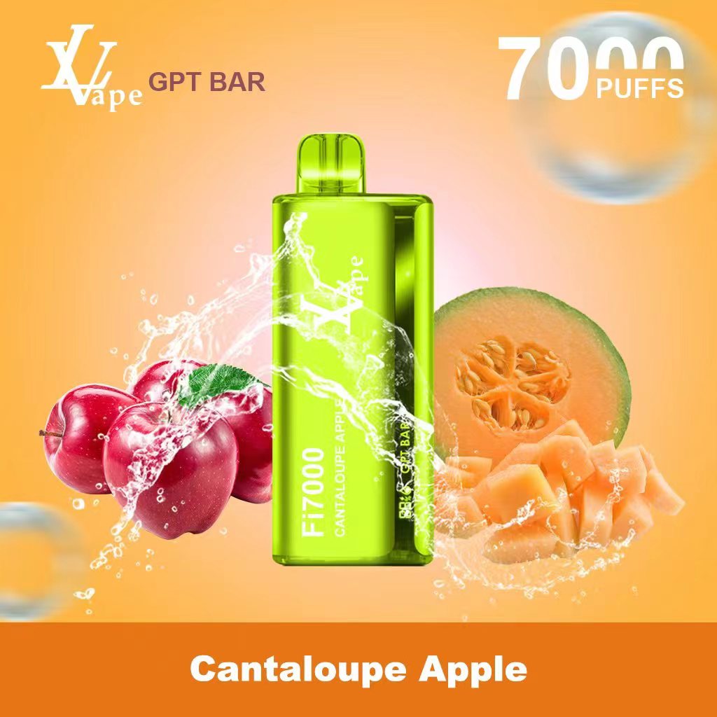 LVAPE GPT BAR Fi7000 E-Liquid Inhalt 17 ml Nikotingehalt 50 mg Batterie 600 mAh aufladbar über USB-C Bang