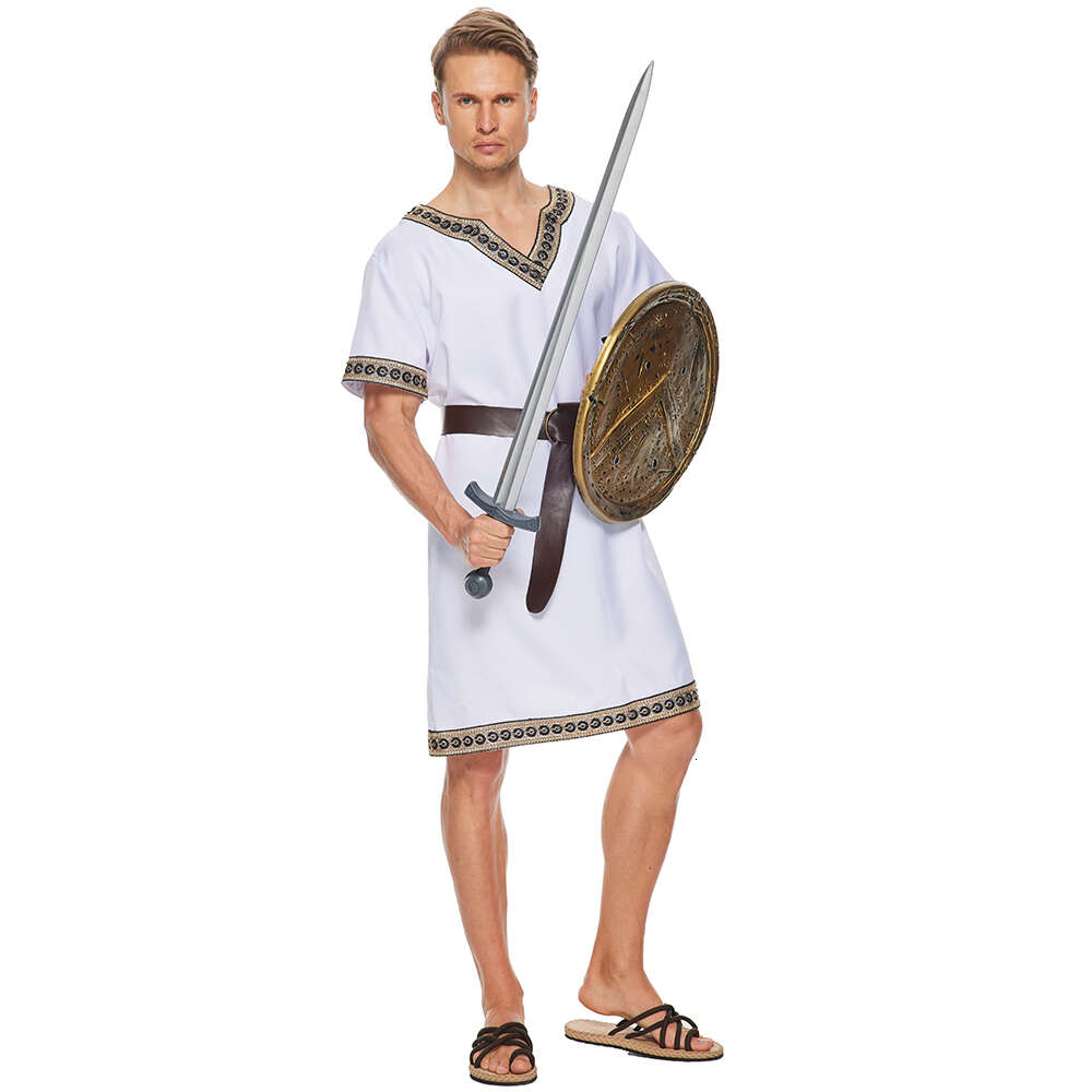 cosplay Eraspooky 2022 Men Ancient Greek Warrior Adult Roman Solider Cosplay Gladiator Costume Halloween Costumes Purimcosplay