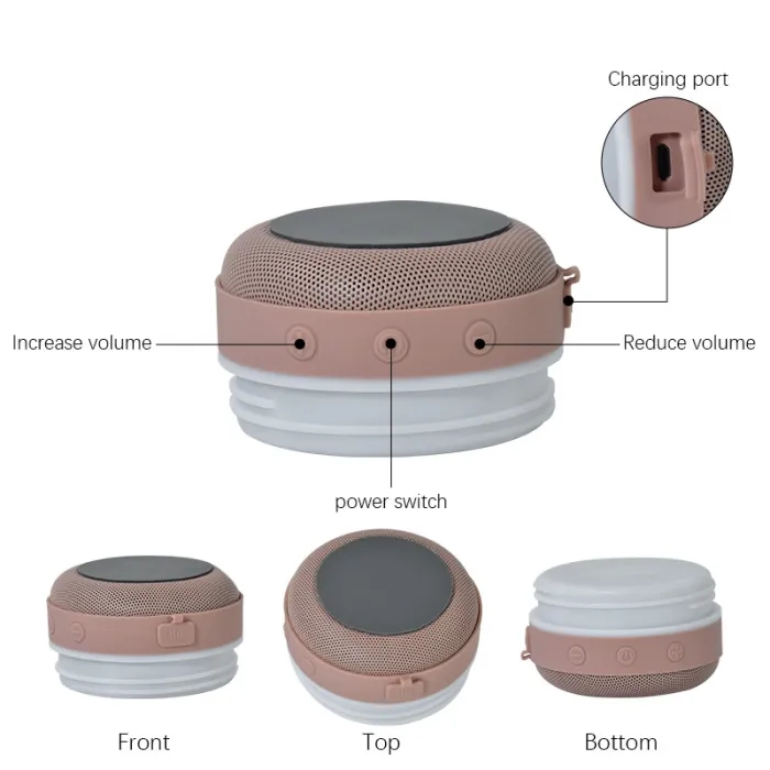 Copo de sublimação de 40 onças do US Warehouse com alto-falante Bluetooth em branco Copo de música Caneca de viagem branca Reta inteligente portátil sem fio a granel com palha