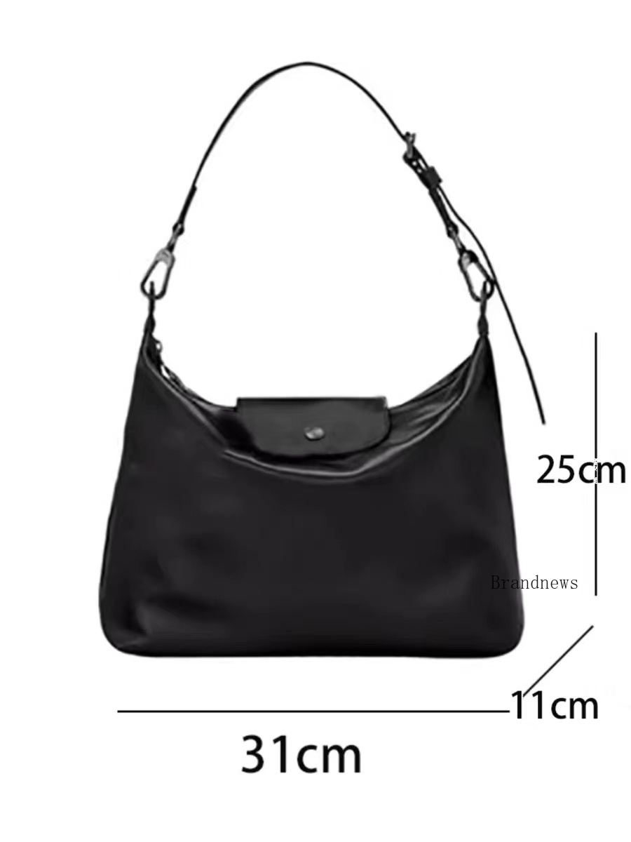 2023 New Women's Leather Shoulder Bag Casual Hobo Underarm Bags Handväska Lyxig designmärke Purses Fashion Large Capacity Postman Cheap Totes Bag 2508