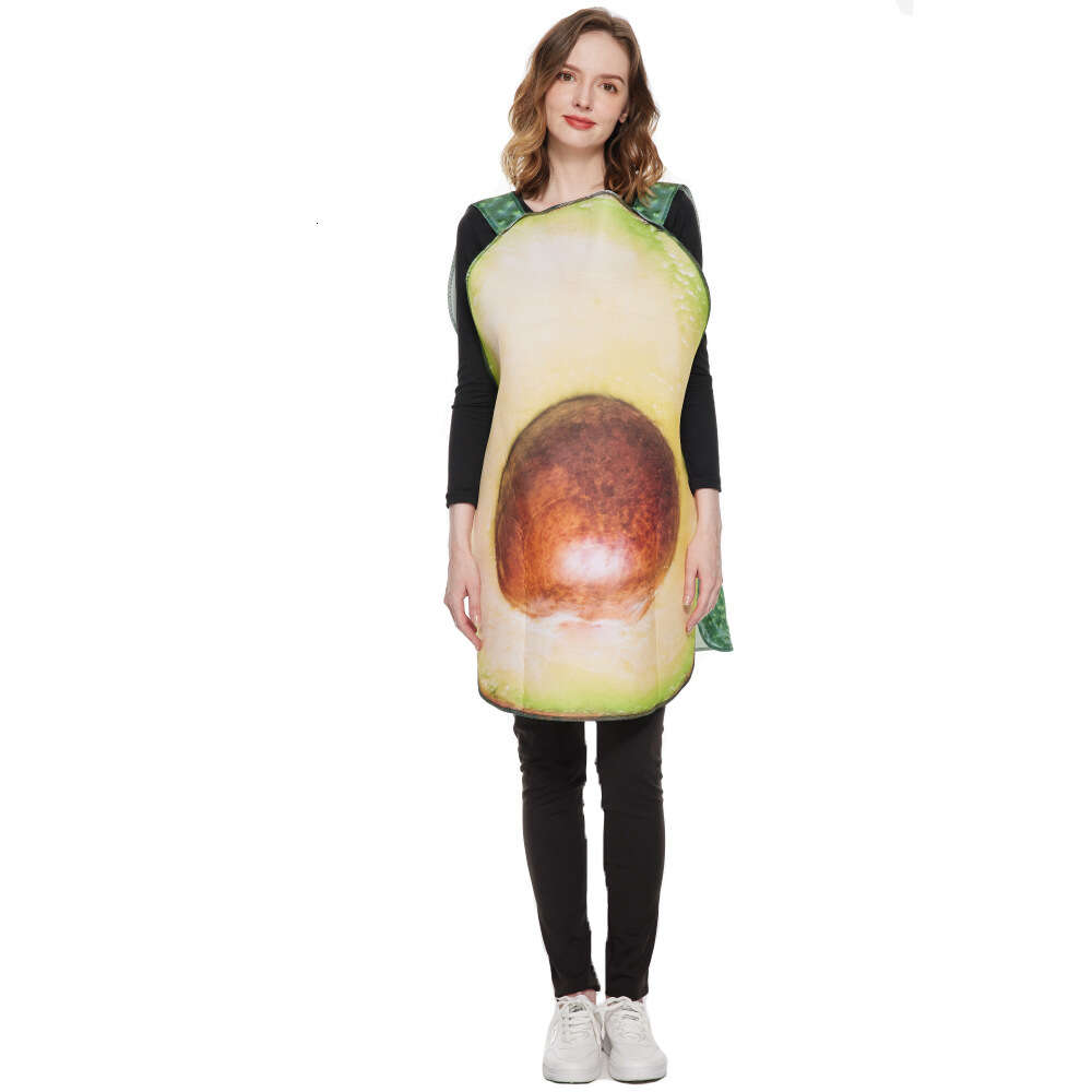 Cosplay Apagável Nova Chegada Adulto Traje de Abacate Engraçado Macacões de Frutas Unissex Trajes de Halloween Purim Carnaval Festa Fantasia Dresscosplay