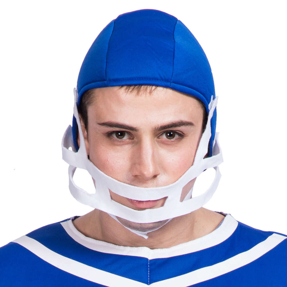 cosplay Eraspooky Men's American Footballer Costume Muscle Football Player Jumpsuit Uniform with Helmet Party Cosplay for Adultcosplay