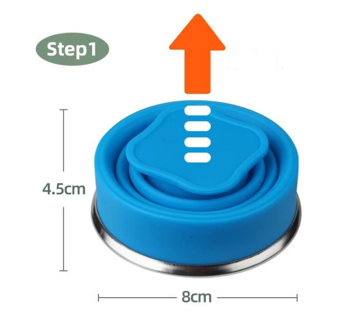 Складные чашки для питья, портативные силиконовые выдвижные чашки, складные телескопические бутылки с водой для путешествий, кемпинга, SN4490
