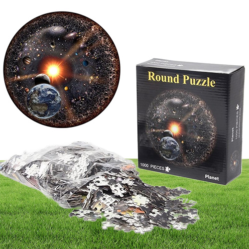 Puzzle 1000 -teiliges Planet Puzzle Frühaufschuldung Spielzeug für Erwachsene Familienspiel Spielzeug DIY Stressabbau Bildungspädagogik 20125015102