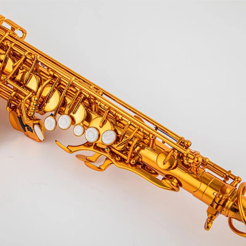 Francja Mark VI Alto EB Saksofon Nowy przylot Mosiądz Rose Gold Instrument muzyczny E-flat Sax z akcesoriami