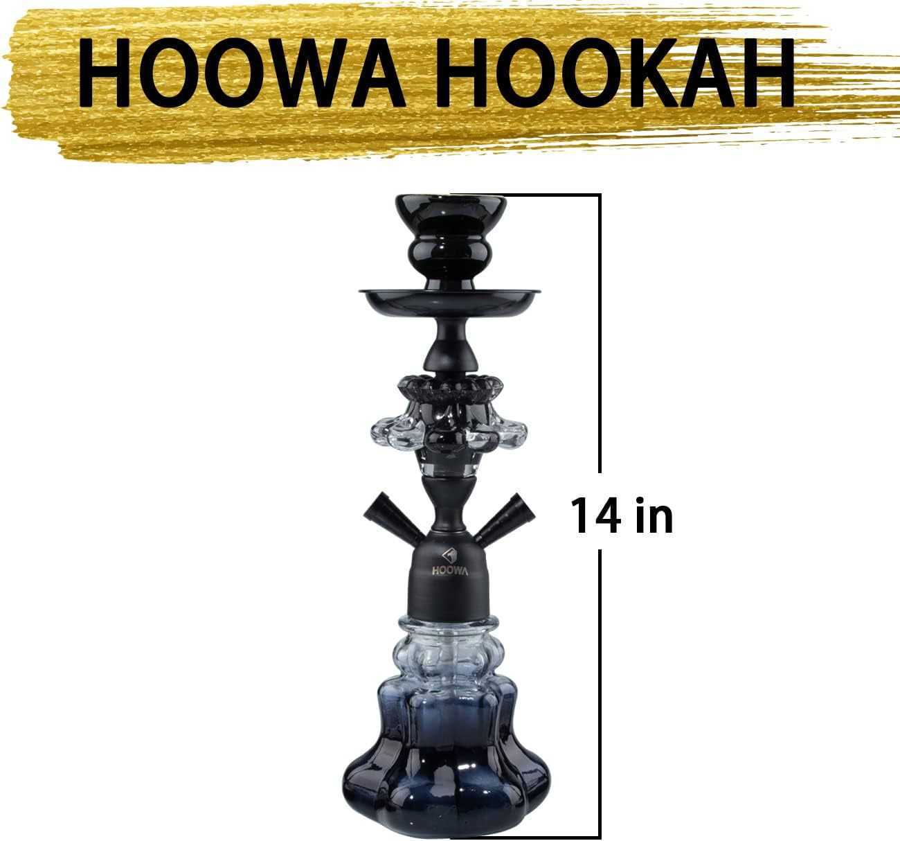 Doppelrohr kleine Shisha-Flaschenstange Arabische Shisha Komplettset Shisha-Zubehör U5L3