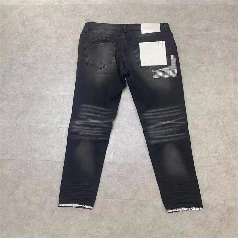 Denim-Hosen Herrenjeans Jean Herren schwarze Hosen High-End-Qualität gerades Design Retro Streetwear Casual Jogginghose Designer Jogger Pan29-40