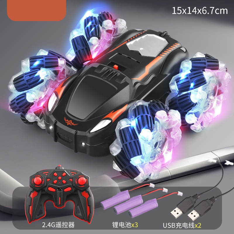 Remote control car Children electric boy toy sports car Rechargeable off-road Jeep four-way model 1:18 simulation