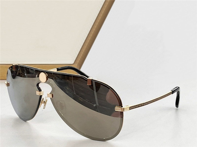 새로운 패션 디자인 파일럿 선글라스 2243 금속 프레임 연결 렌즈 간단하고 인기있는 스타일 다목적 야외 UV400 케이스와 보호 안경