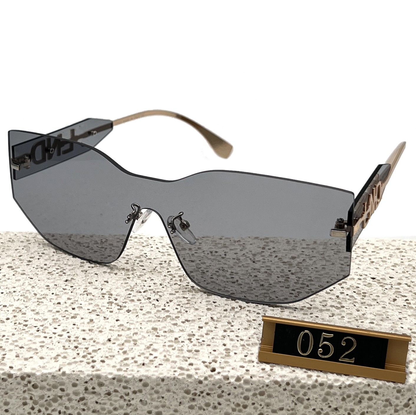 Sunglasses Designer for Women Men Cat Eye Special UV 400保護文字ビッグレッグダブルビームフレーム屋外クラシックスタイルの女性サングラス