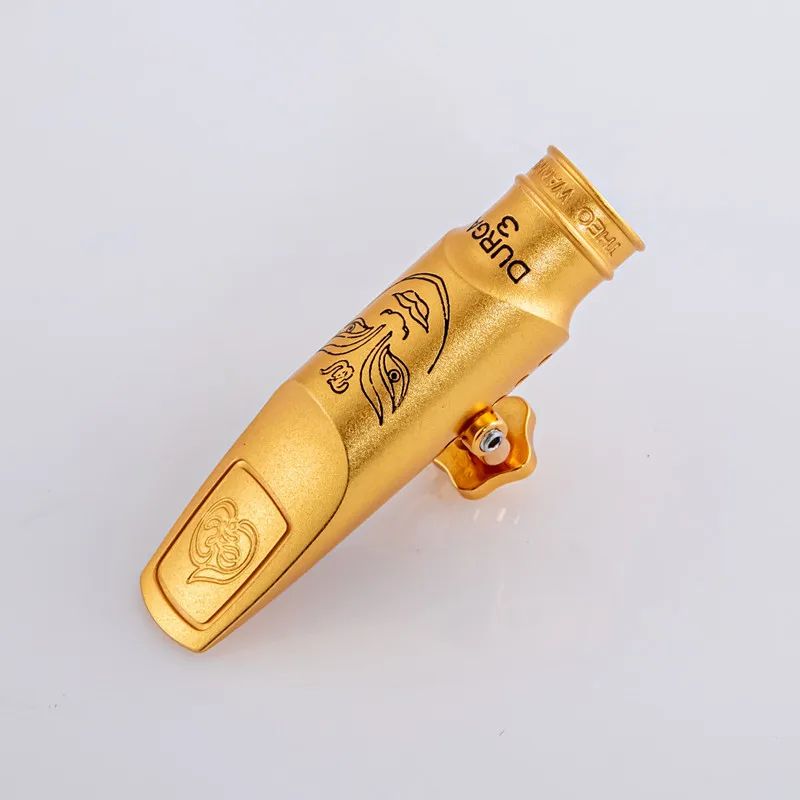 Hoge Kwaliteit Professionele Tenor Sopraan Altsaxofoon Metalen Mondstuk Gold Plating Sax Mond Stukken Accessoires Maat 5 6 7 8 01