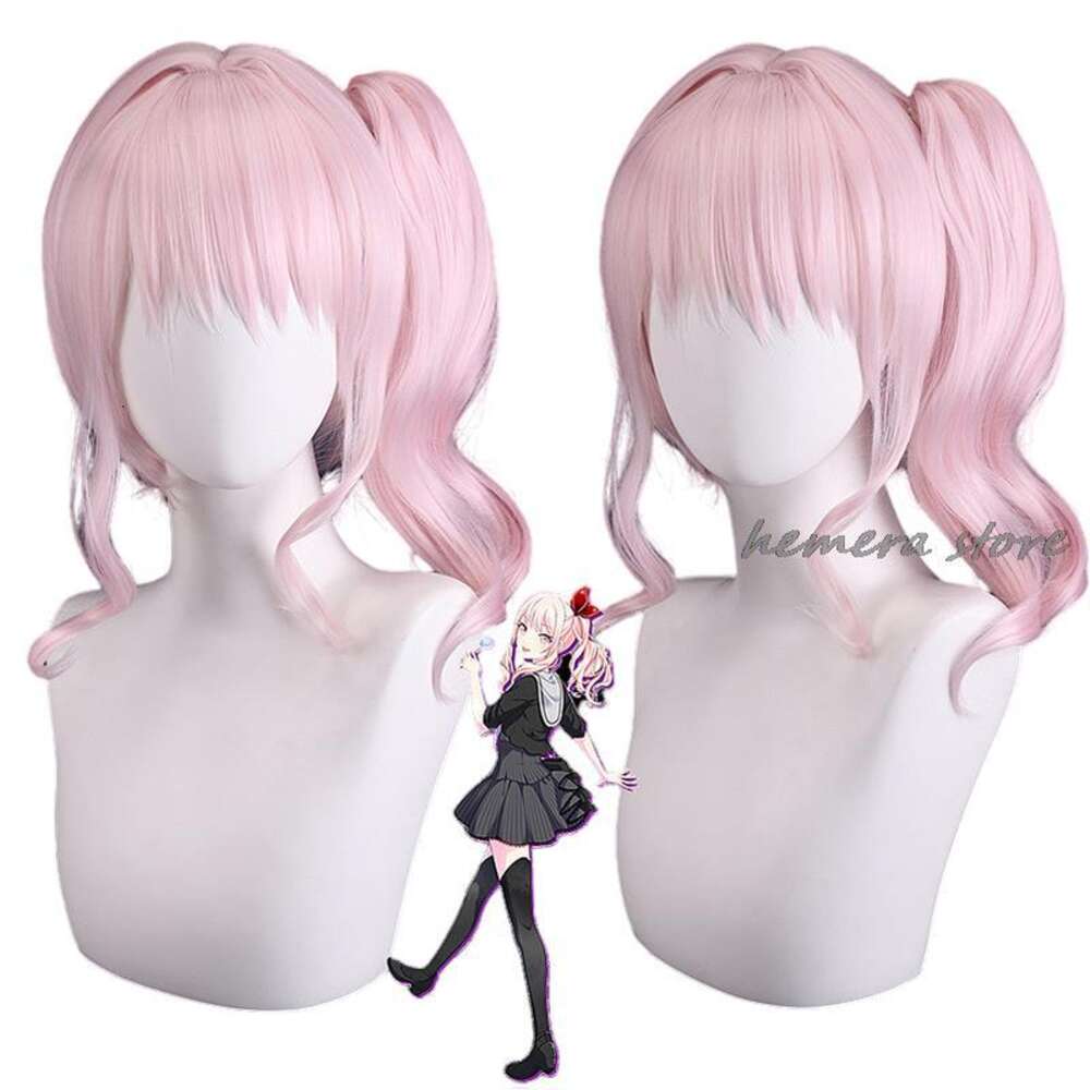 Cosplay Akiyama Mizuki, Costume de jeu Sekai, robe Jk, perruque rose, Costumes de carnaval d'halloween, uniforme pour femmes