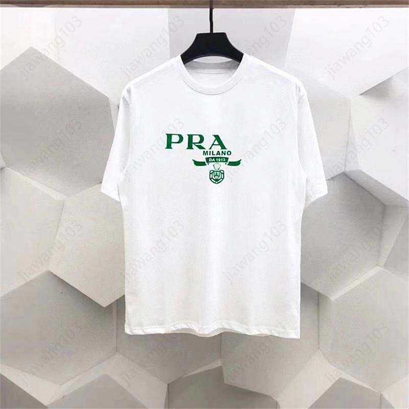 Summer Mens Designer Tees Casual Man Womens Loose Add cotton US size S-XXXXXL T-shirt With Letters Print Short Sleeves Top Sell Luxury Men T Shirt Size S-XXXXL PRAD T SHIRT