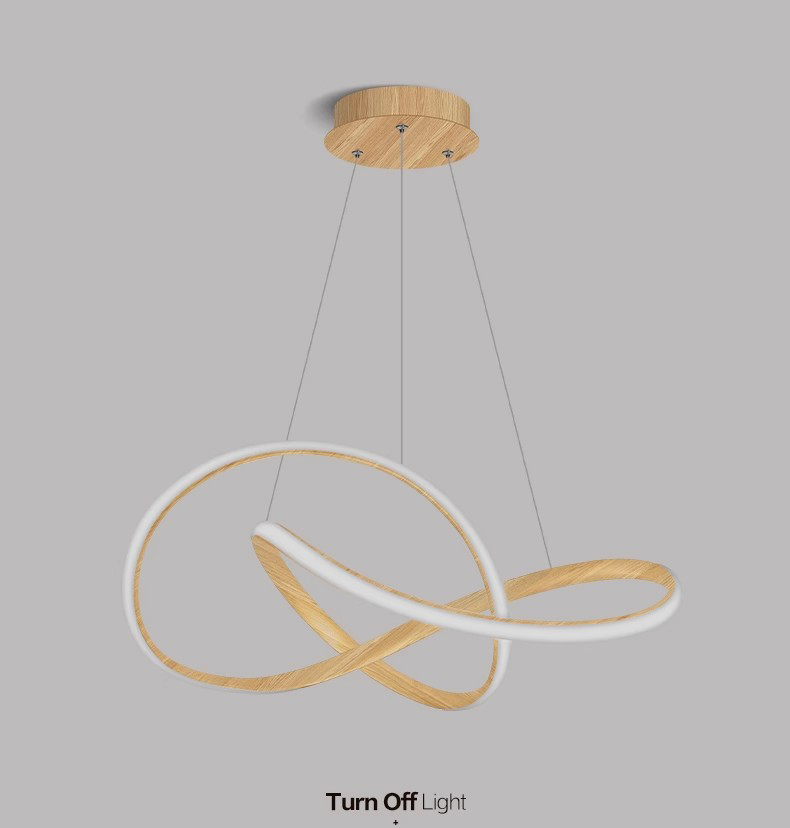 Geometriska ringar hängslampor moderna nordiska hängande pendellampor fixtur kök matsal sovrum luster hem konst dekor lamparas inomhusbelysning