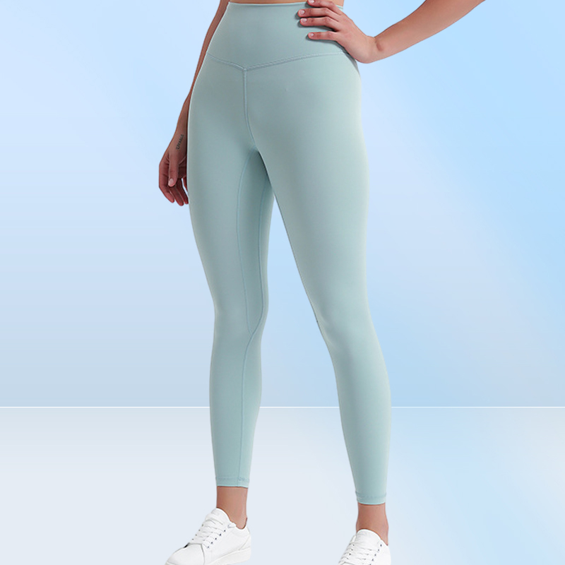 Ll calças de yoga de cintura alta mulheres pushup leggings de fitness macio elástico hip elevador em forma de calças esportivas correndo treinamento senhora 7375281