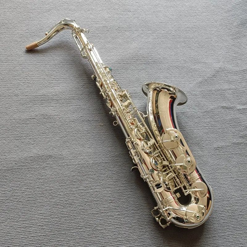 Saxophone ténor de marque de haute qualité, couleur café, cuivre, embout B plat, Mark VI, rétro