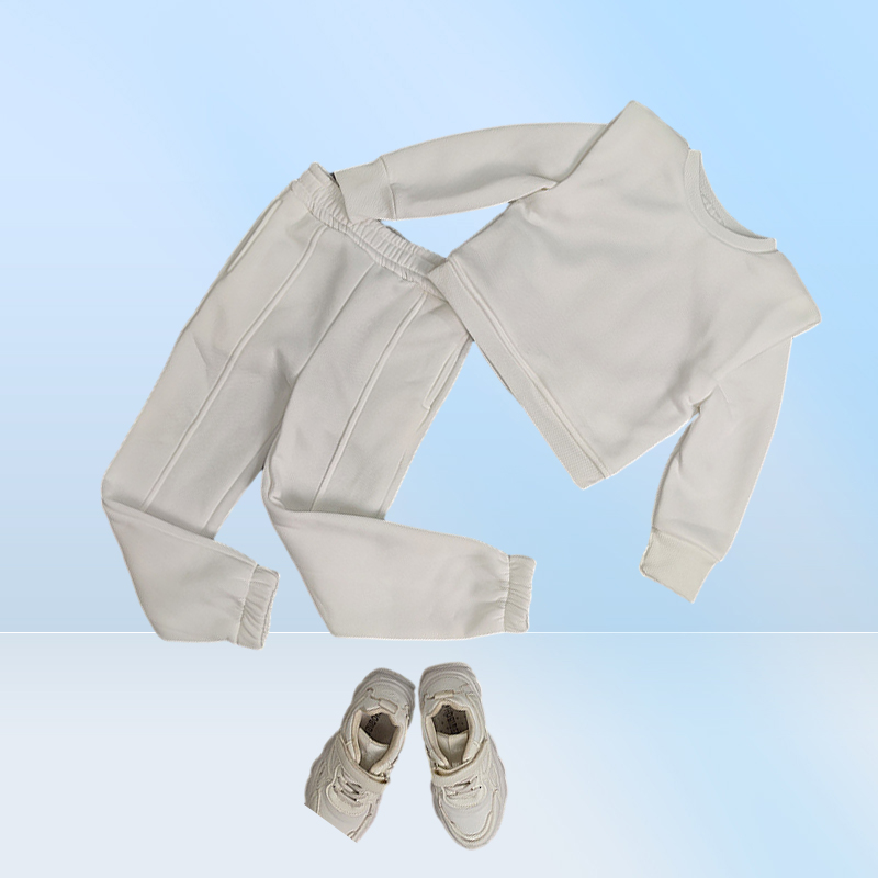 Autunno Inverno Ragazzi Ragazze Abbigliamento bambini Set Tute bambini Solid Jogger Girls Boutique Outfits2053421