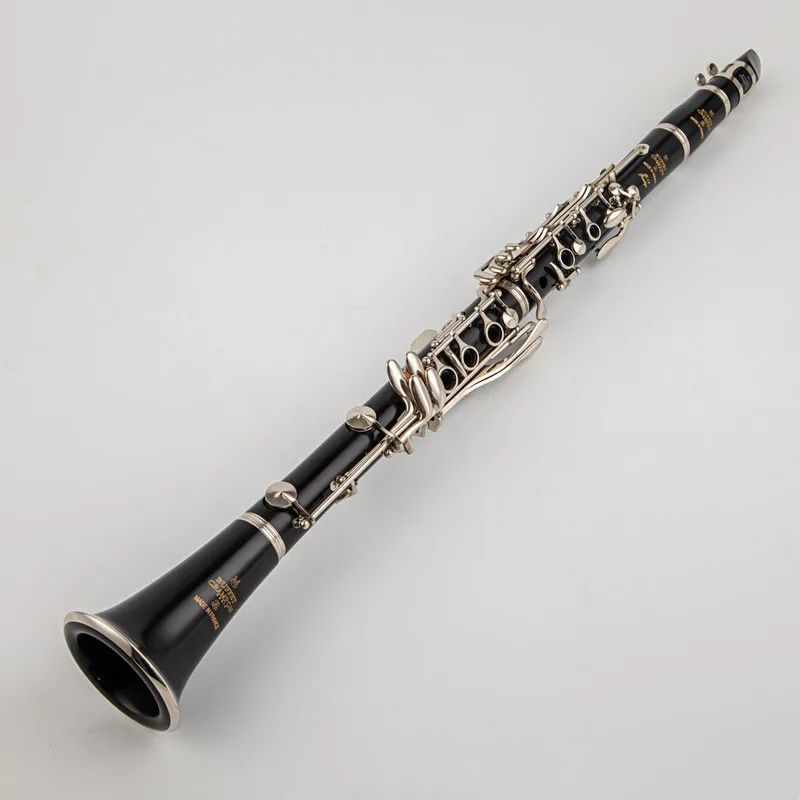 Ny buffé R13 B-platt melodi Professionell högkvalitativ träblåsinstrument Clarinet Black Tube med fodralstillbehör