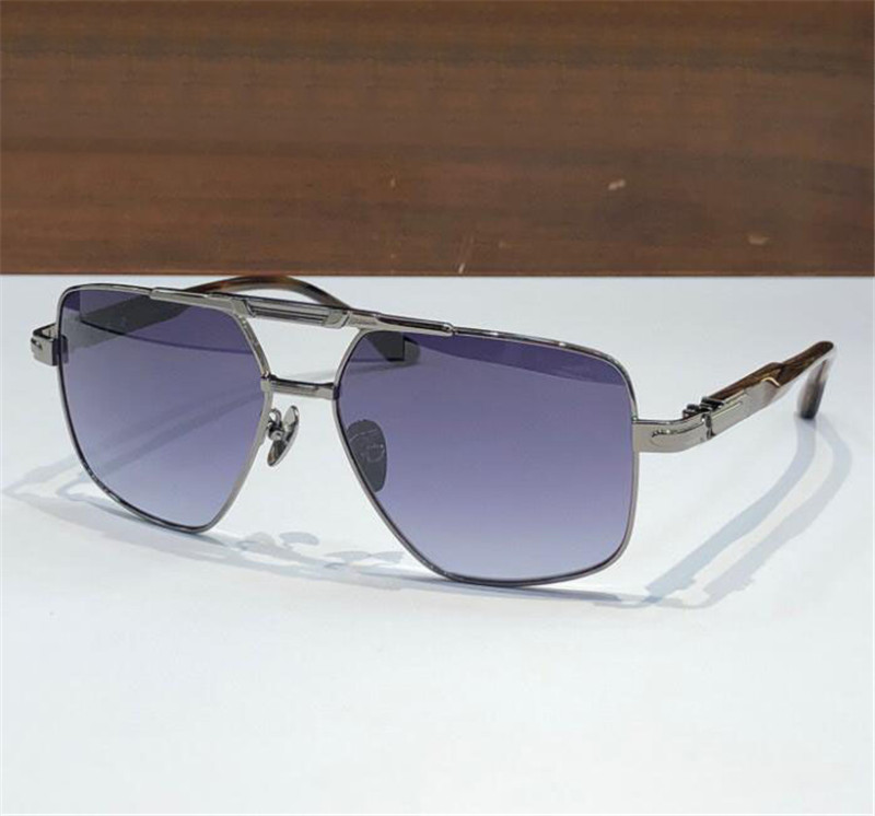 New fashion design pilot sunglasses 8240 metal frame retro shape simple and avant-garde style high end outdoor uv400 protection eyewear