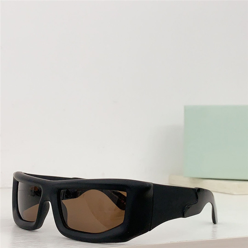 Occhiali da sole avvolgenti dal nuovo design alla moda 1074 montatura in acetato con montatura oversize, occhiali di protezione uv400 da esterno semplici e all'avanguardia