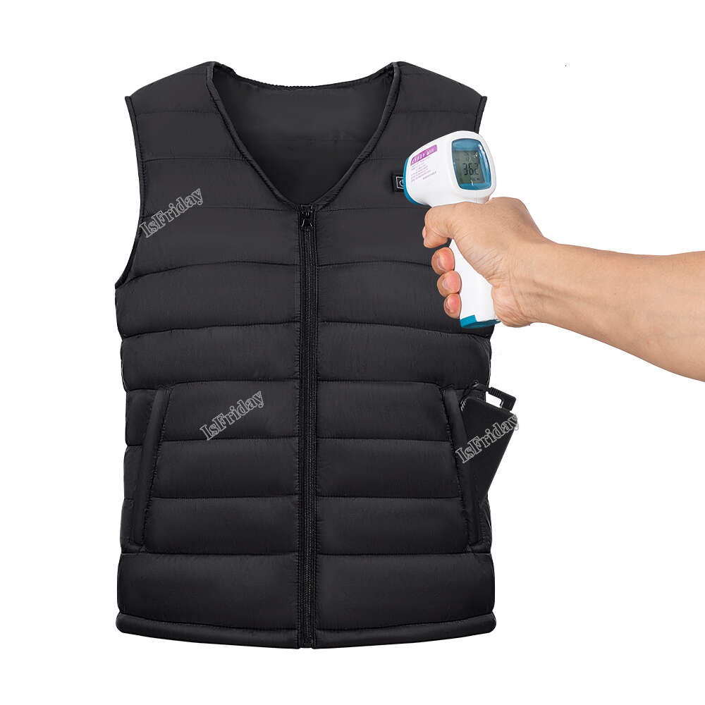 Veste chauffante avec chargeur USB pour hommes et femmes, vêtements chauffants pour personnes âgées, hiver