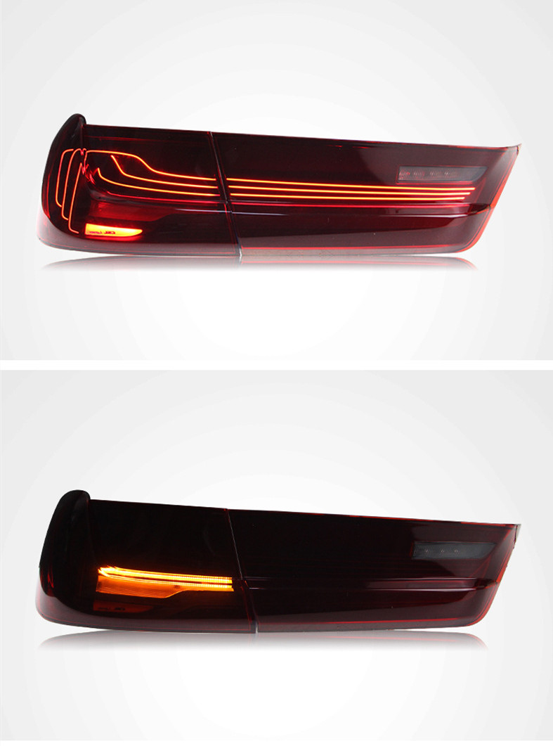 Car Styling For BMW 3 Series G20 Tail Lights Modified G28 20 19-2023 LED Tail Lamp CSL Light Guide DRL Signal Brake Reverse