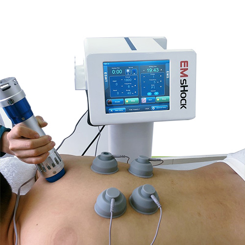 Shock EM Shock Electromagnetic Dispositivo onde d'urto portatile Macchina di terapia delle onde d'urto una migliore fisioterapia con EMS e onde d'urto4182309