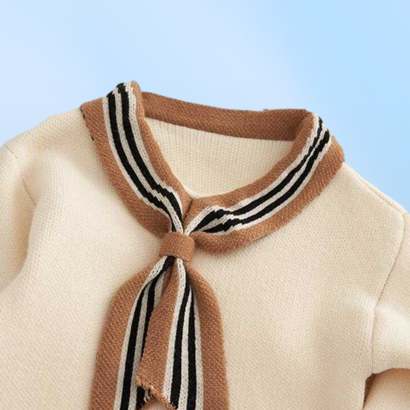 Novo Primavera Autumn Chegada Girls Knit