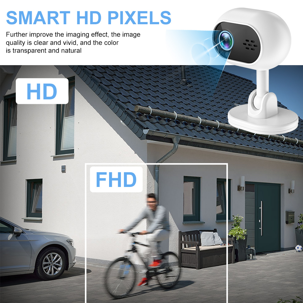 Mini Smart Camera WiFi Draadloze Nanny Cam Tweerichtingsstem Ip Camara Home Security Bescherming Bewakingscamera's A4 Babyfoon