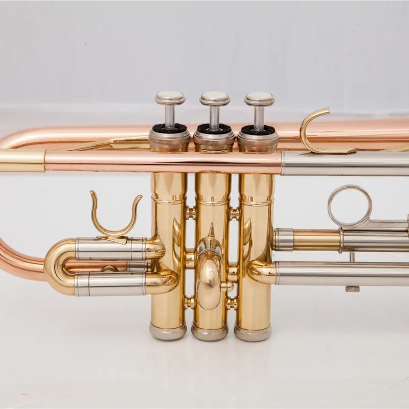 전문 C 트럼펫 음악 악기 Profesional Trumpets C 톤 마우스 피스 액세서리와 함께