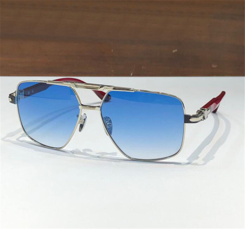 New fashion design pilot sunglasses 8240 metal frame retro shape simple and avant-garde style high end outdoor uv400 protection eyewear