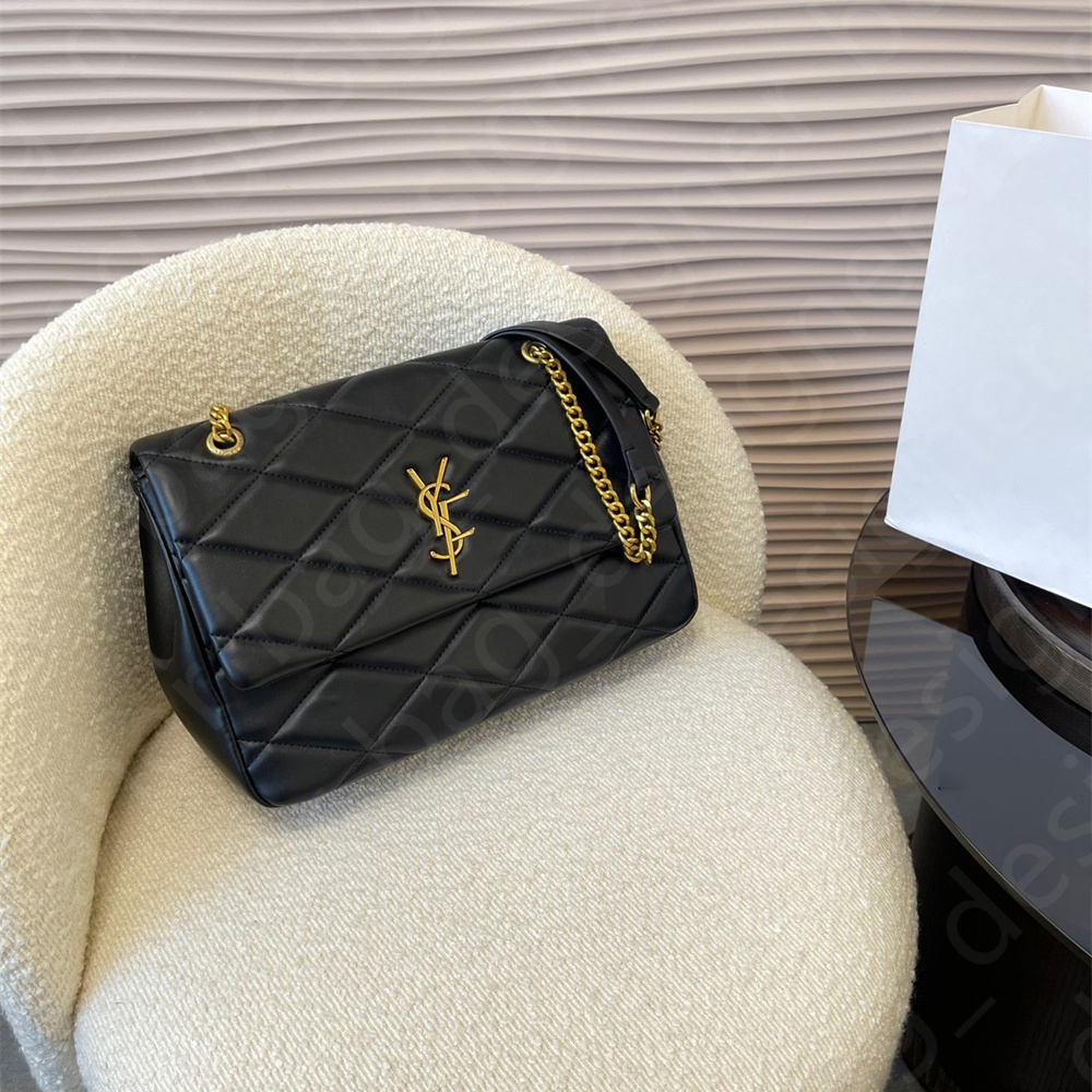 Yüksek kaliteli omuz çantası moda tasarımcısı cüzdan lüksler çanta zincir crossbody çanta klasik flep kadın cüzdanlar mektuplar kafes kadın çanta haberci çanta