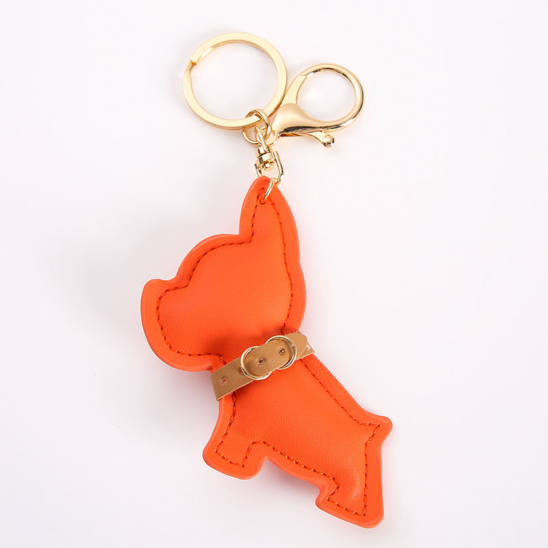 2023- Fashion Keychain Designer Keychain Purse Pendant Bag Dog Design Luxury Doll Chain Keychain 6 Färger tillgängliga