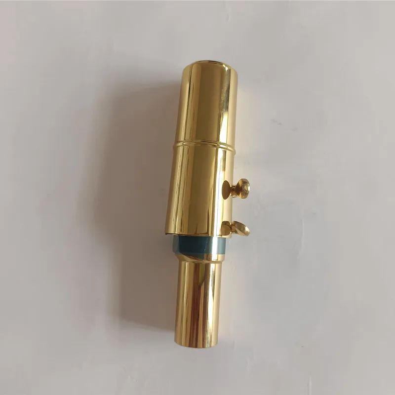 Embout de Saxophone en métal, laiton et laque dorée de haute qualité, pour saxophone baryton, nouveaux accessoires pour instruments de musique, taille 5 6 7 8 9