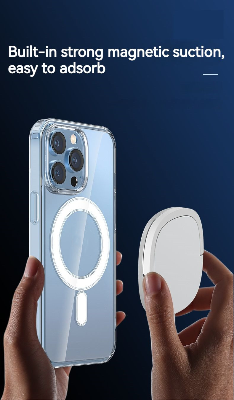 Transparent tydlig akrylmagnetisk stötsäkert telefonfodral för iPhone 15 14 13 12 11 Pro Max Mini XR XS X 8 7 Plus Magsafe Charger Ultra