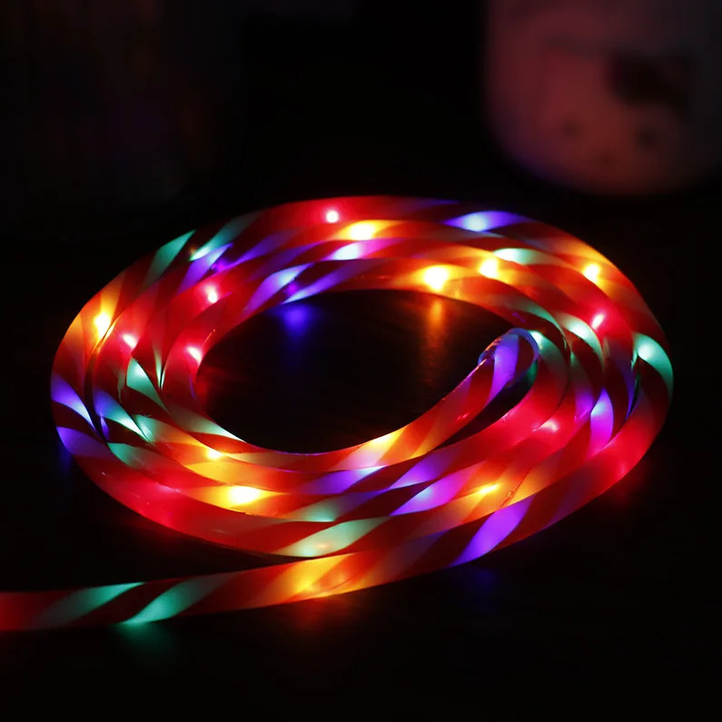 Kerstversiering 510m Zachte ronde buis Pijplicht LED String Kleurrijke Binnenplaats Decoratief Kerstlicht 5V USB APP Afstandsbediening 231025