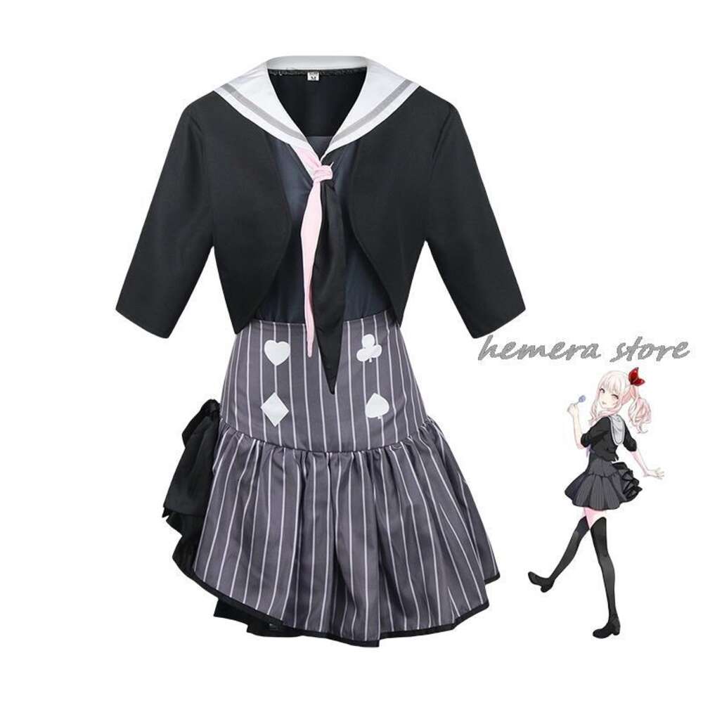 Cosplay Akiyama Mizuki Game Project Sekai Cosplay Costume JK Dress Suit Pink Wig Halloween Carnival Costumes for Women Uniform