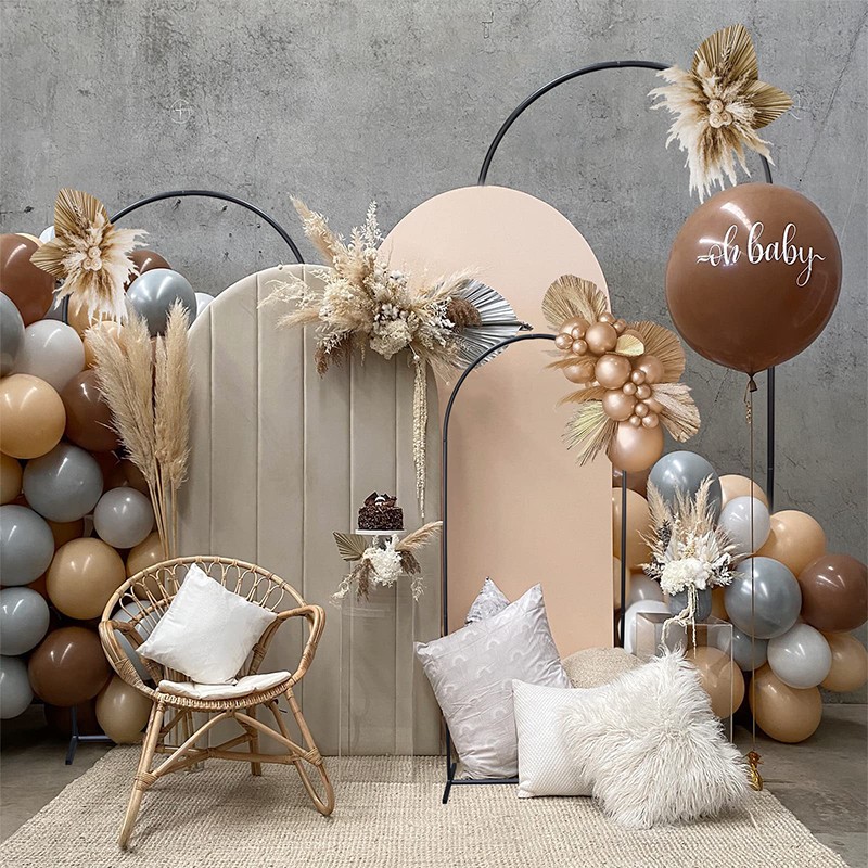 Wedding Arch Metal Tacdrop ​​Frame Balon Stand Flower For Weddingbirthday Party Garden Photos Dekoracja tła