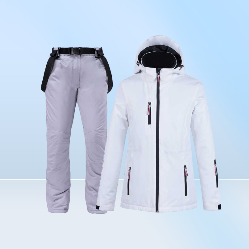 Costumes de ski Nouvelle veste de snowboard à 35 degrés Veste de snowboard hivernale étanche à neige imperméable veste thermique et sangle 7067933