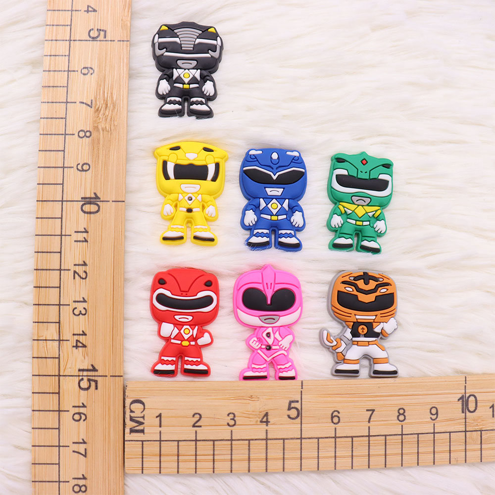 MOQ PVC Cartoon Japan Anime Role Shoe Decoration Charm Buckle Accessories Clog Pins Buttons Decorations for Bands Bracelets