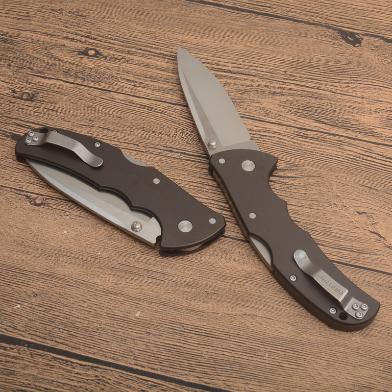 Специальное предложение CS CODE 4 Тактический складной нож для выживания S35VN Satin Drop Point Blade 6061-T6 Ручка Открытые карманные ножи EDC