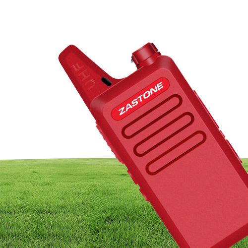 Zastone X6 UHF 400470MHz Handheld Radio Mini Tragbare Walkie Talkie Zwei -Wege -Radio Amateur Walkietalkies für die Jagd Travel3108221