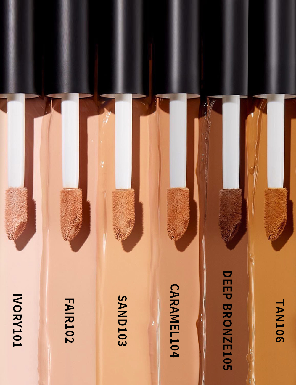 Julistar Stock verfügbarer heißer Verkauf Concealer Beauty 6 Farben Hautreparatur und nahrhafte Abdeckung Schwarze Kreise Augenflecken Comestic Concealer