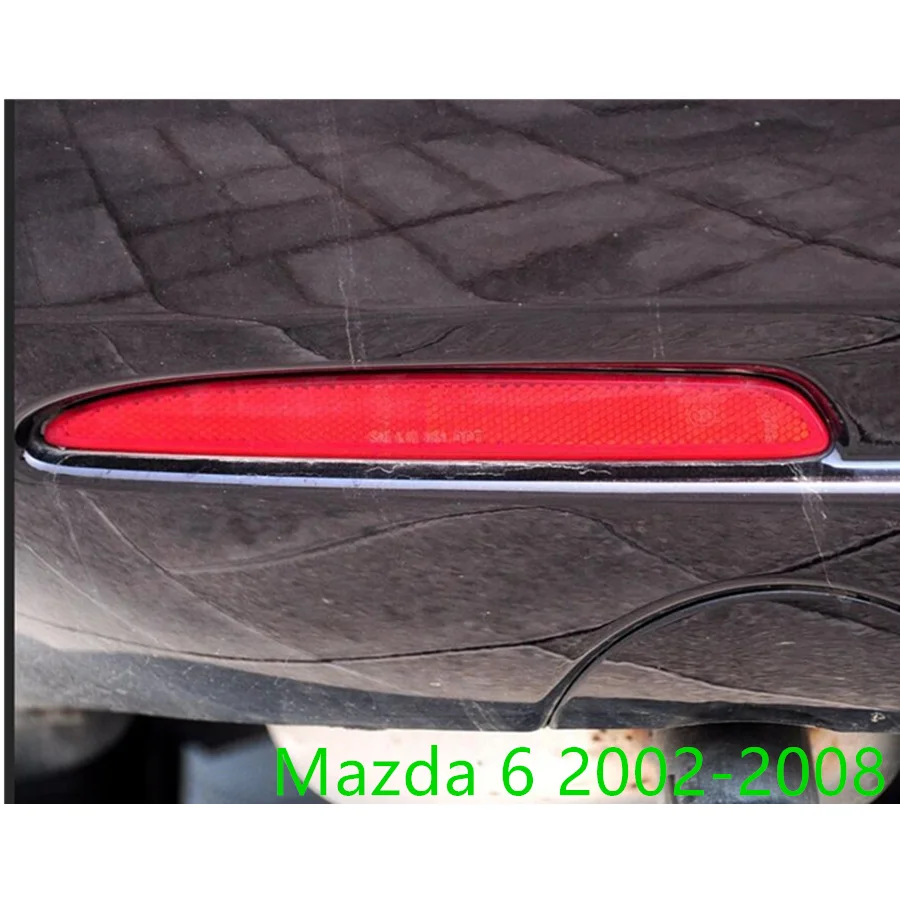 Acessórios do carro peças do corpo amortecedor traseiro reflex refletor lâmpada para mazda 6 2002-2008 wagon GJ6A-51-5M0A 5l0a