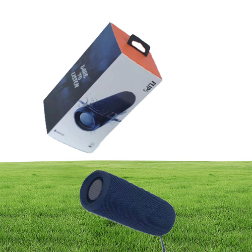 Flip 5 Mini haut-parleur Bluetooth sans fil Sports de plein air portables o Haut-parleurs à double klaxon avec boîte de vente au détail 3756308